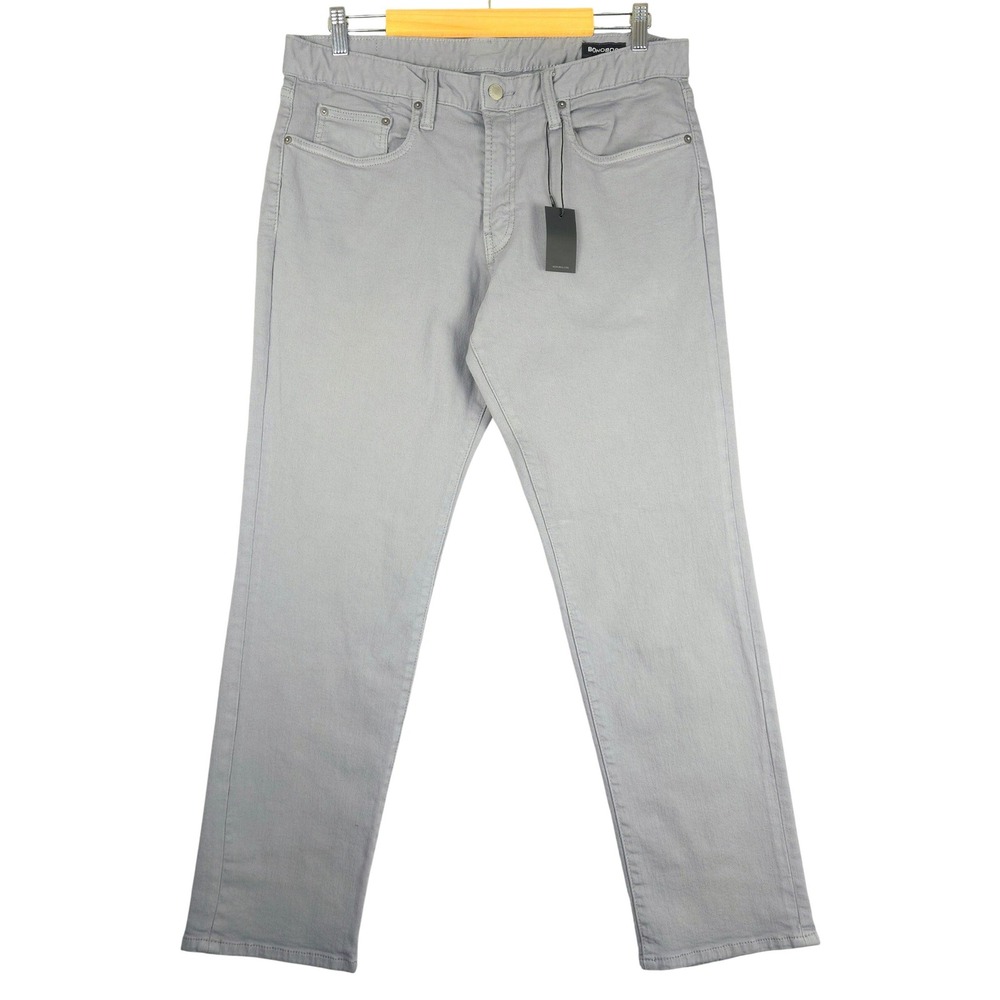 Bonobos Slim Fit‎ Stretch Jeans Grey Garment Dye Mens 34x30 (Fits 35x29)